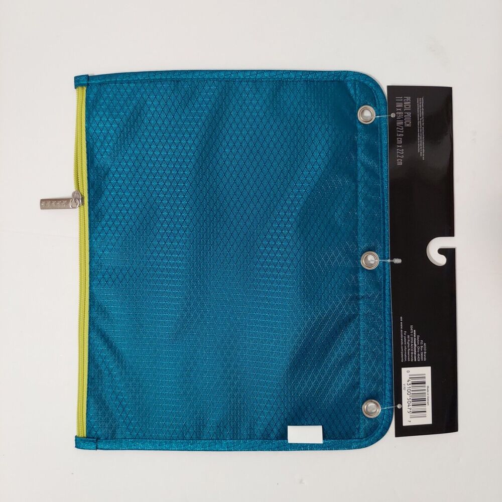 MEAD 5-Star Zip-Up Pencil Pouch with School Supplies, #2 Pencils, Crayons, Glue - Picture 5 of 5